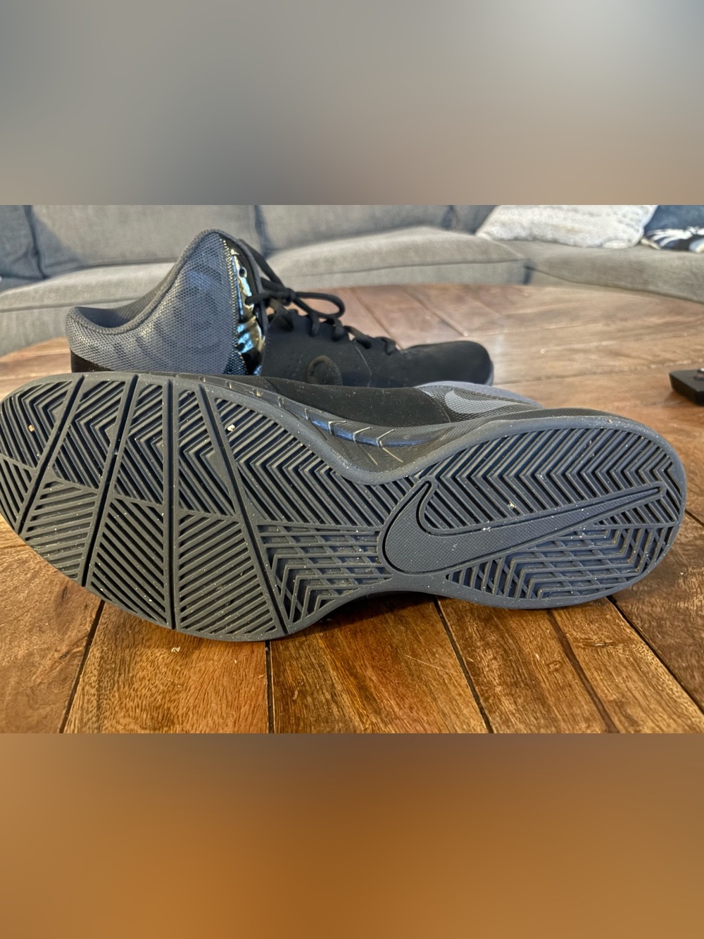 LIKE NEW! NIKE MEN’S Air Visi Pro VI “BLACK” 749168003, 13 - Picture 4 of 11